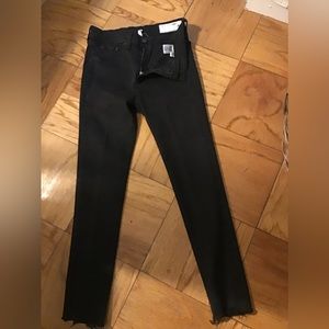 Rag & Bone women black Demin classic skinny fit jeans US 28 (fit like 26/27)
